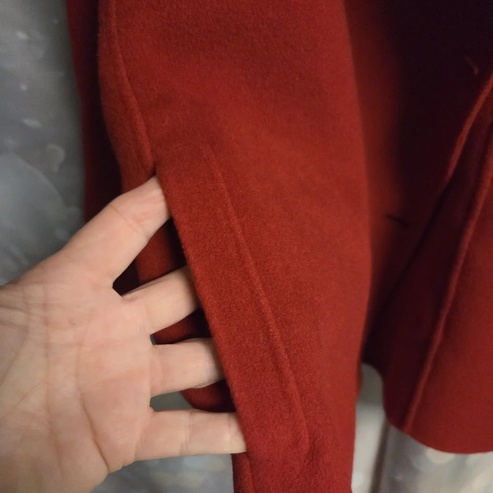 Womens JONES NEW YORK Wool Coat - Picture 4 of 7